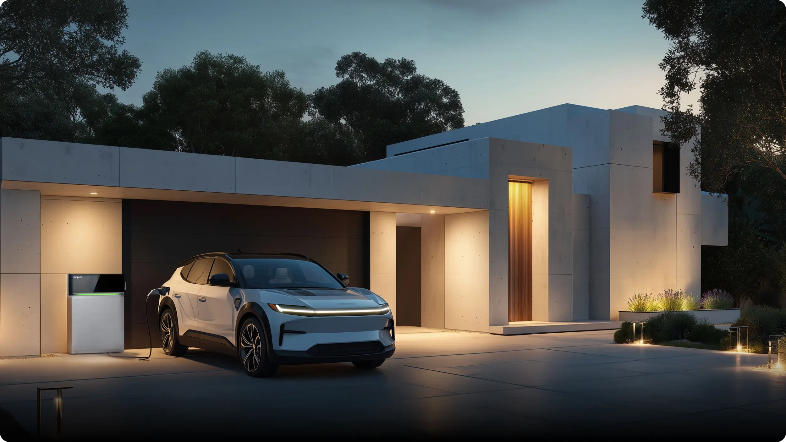 3-fasen draadloze parallelle oplader — tot 43.2 kWh